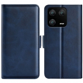 Leren Hoesje voor Xiaomi 13 Pro Dubbele Sluiting