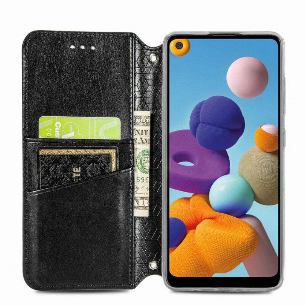 Bescherming Hoesje voor Samsung Galaxy A21s Folio-hoesje Mandala's