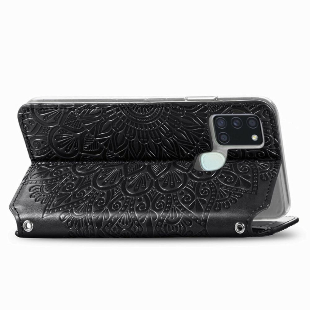 Bescherming Hoesje voor Samsung Galaxy A21s Folio-hoesje Mandala's