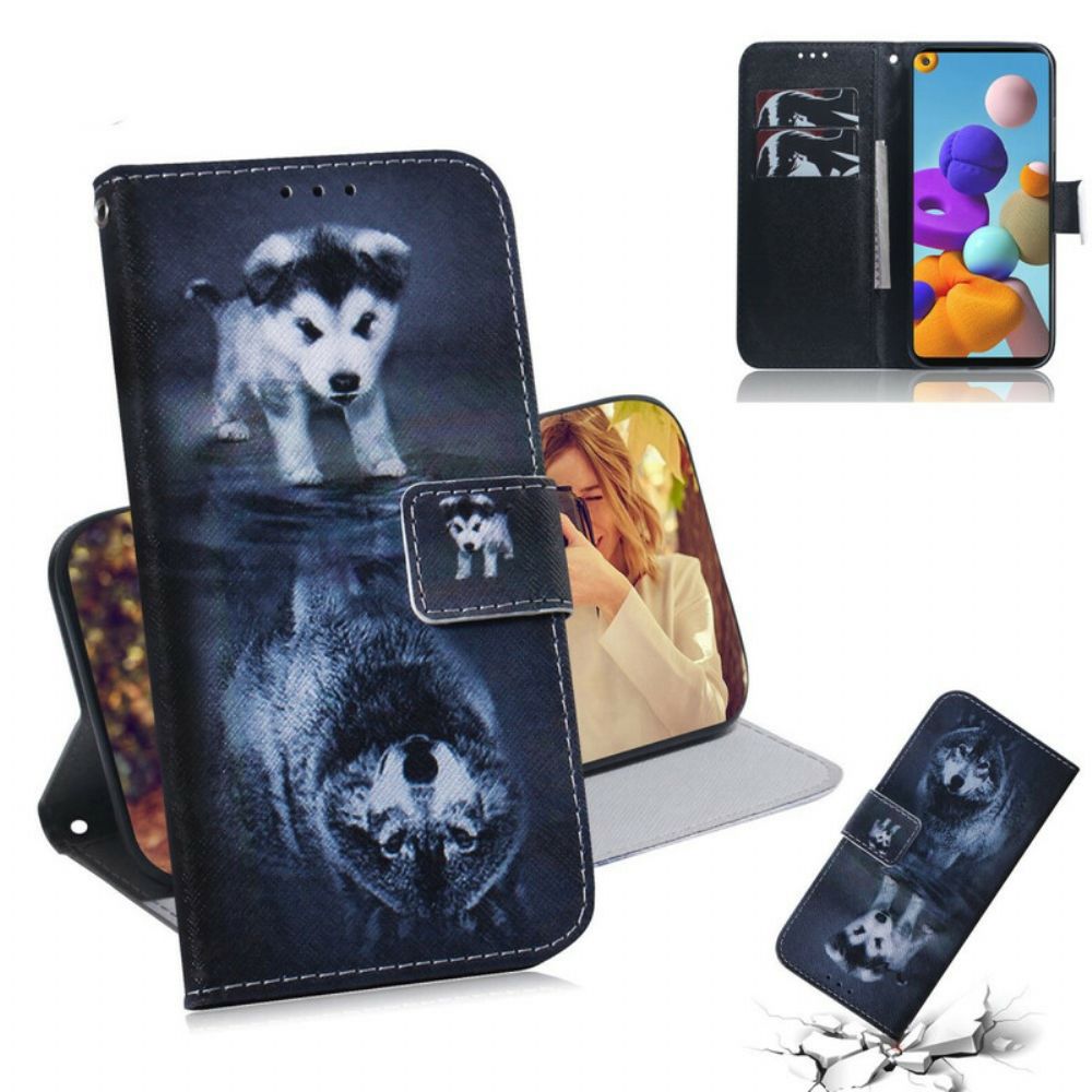 Flip Case voor Samsung Galaxy A21s Ernesto De Wolf