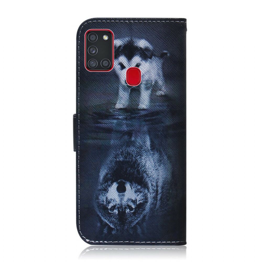 Flip Case voor Samsung Galaxy A21s Ernesto De Wolf