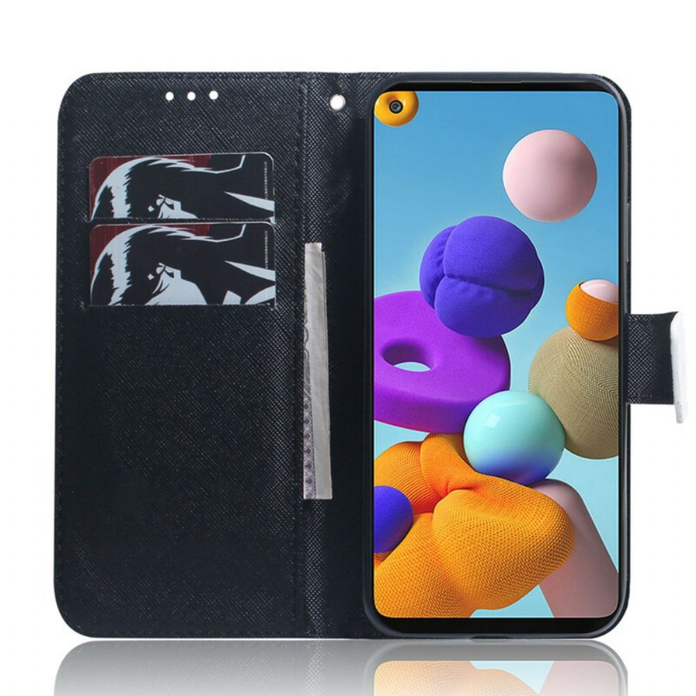 Flip Case voor Samsung Galaxy A21s Ernesto De Wolf