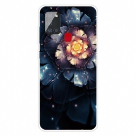 Telefoonhoesje voor Samsung Galaxy A21s Flexibele Bloemen