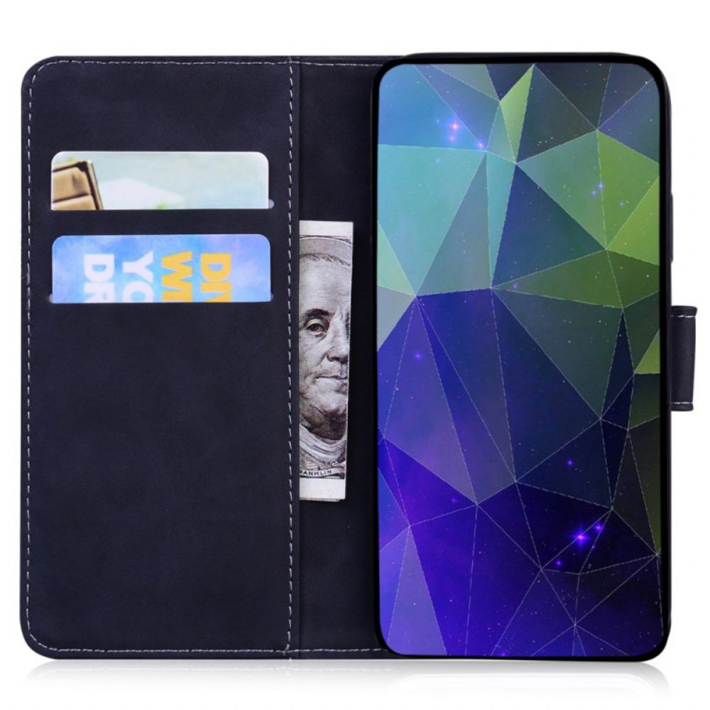 Flip Case Leren Oppo Reno 11f 5g Mat Leerstijl