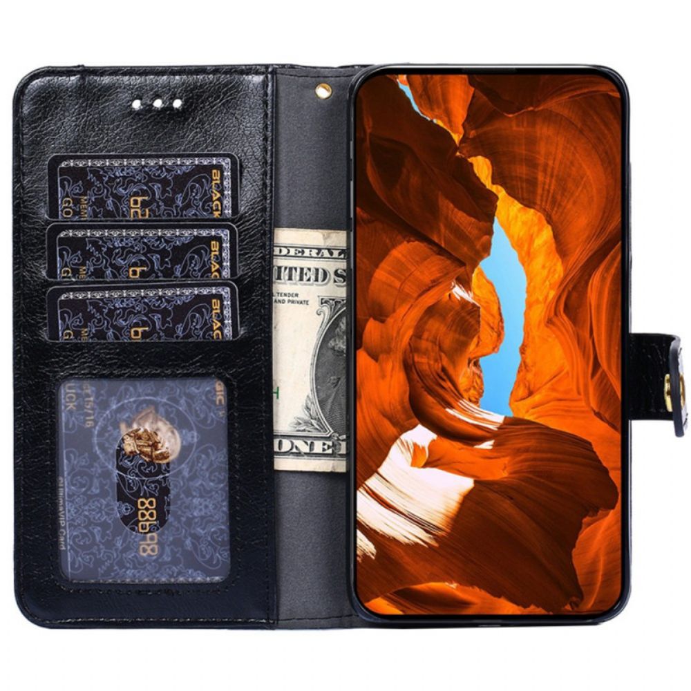 Flip Case Leren Oppo Reno 11f 5g Portemonnee En Koord