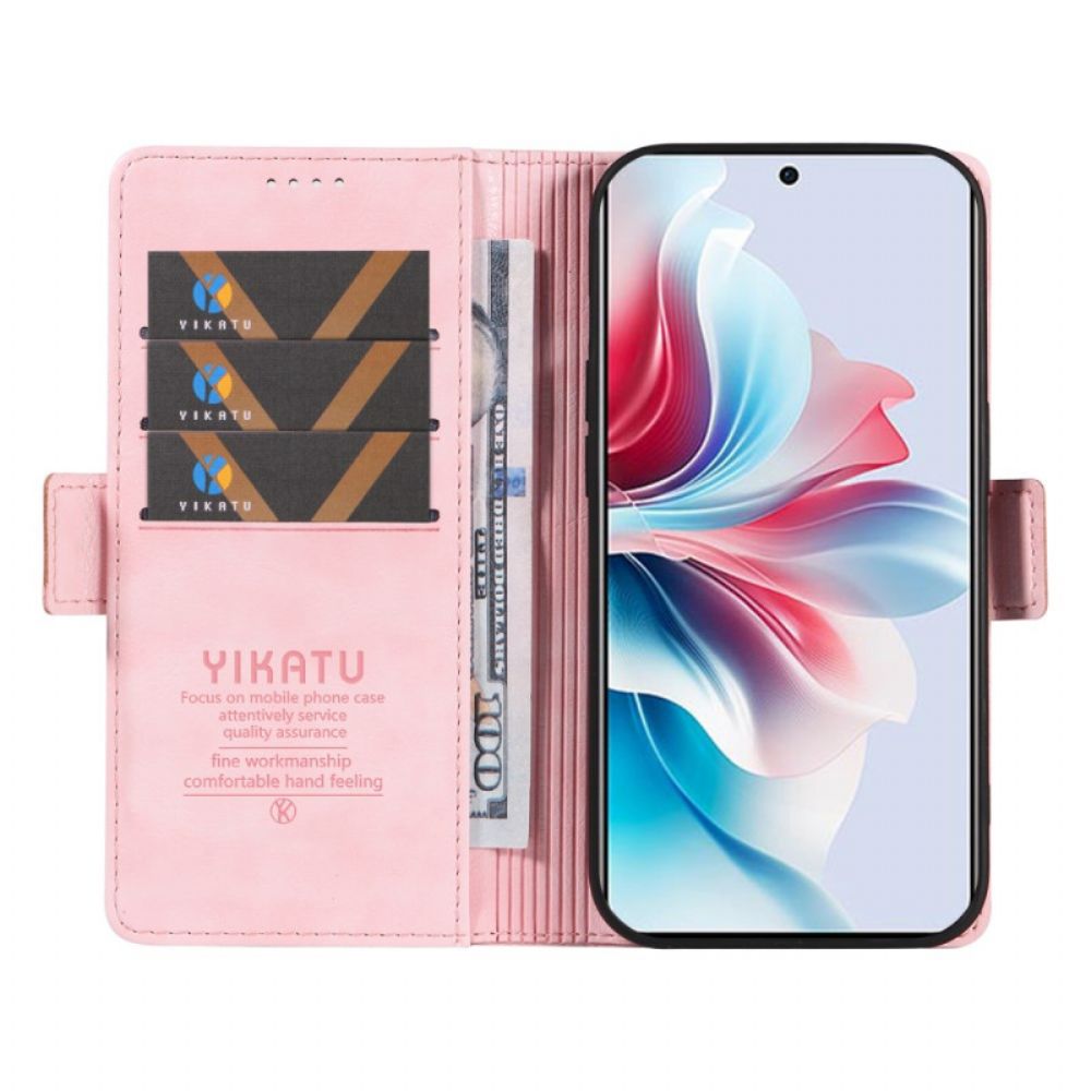 Folio-hoesje Oppo Reno 11f 5g Telefoonhoesje Yikatu