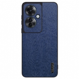 Hoesje Oppo Reno 11f 5g Kunstleer Met Houteffect Bescherming Hoesje