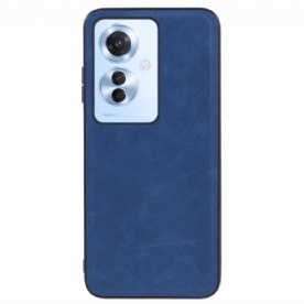 Hoesje Oppo Reno 11f 5g Retro Leertextuur