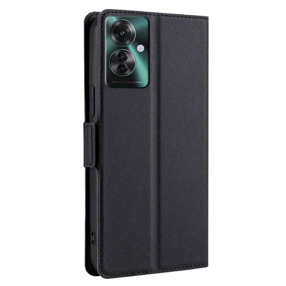 Leren Hoesje Voor Oppo Reno 11f 5g Ultrafijn