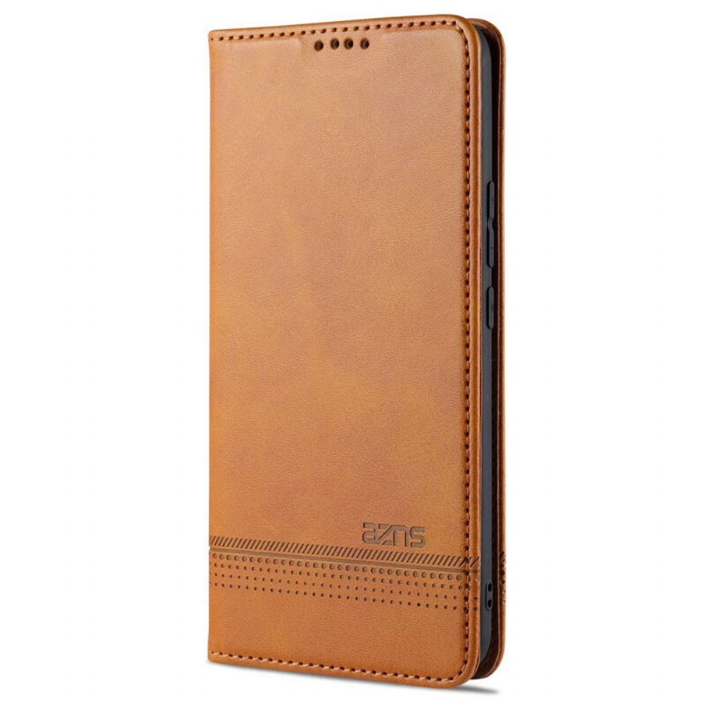 Bescherming Hoesje voor Xiaomi Mi 10 Lite Folio-hoesje Azns Lederen Stijl