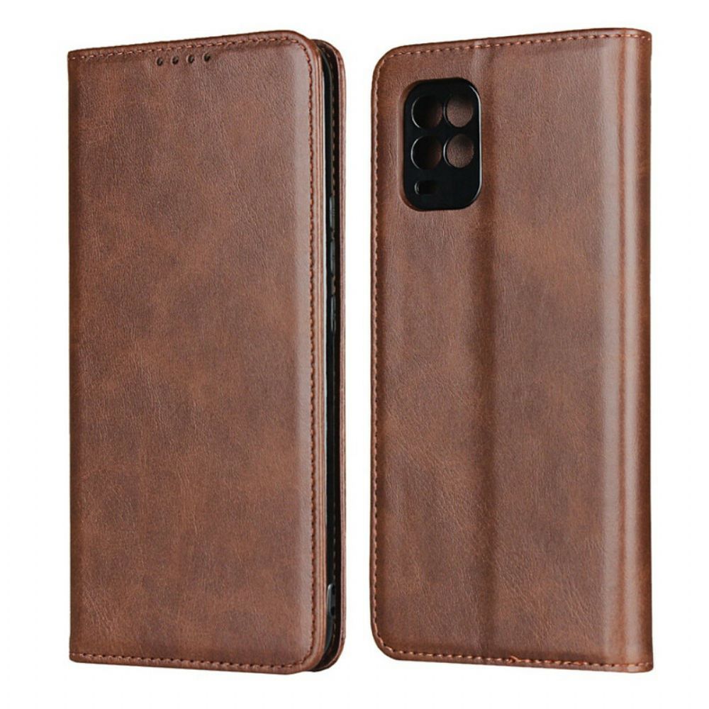 Bescherming Hoesje voor Xiaomi Mi 10 Lite Folio-hoesje Elegantie Splitleer