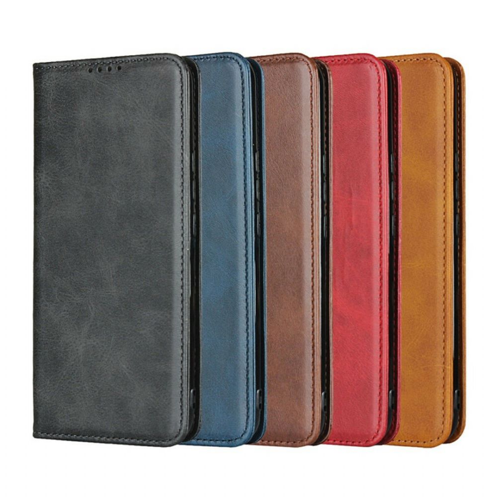 Bescherming Hoesje voor Xiaomi Mi 10 Lite Folio-hoesje Elegantie Splitleer