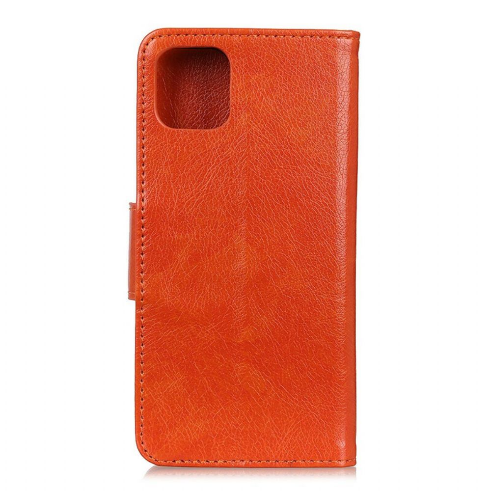 Folio-hoesje voor Xiaomi Mi 10 Lite Nappaleder Stijl