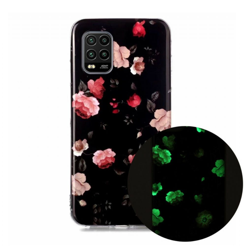 Hoesje voor Xiaomi Mi 10 Lite Floralies Fluorescerend