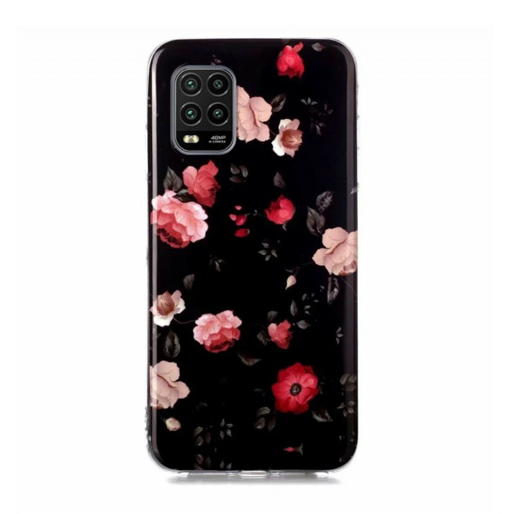 Hoesje voor Xiaomi Mi 10 Lite Floralies Fluorescerend