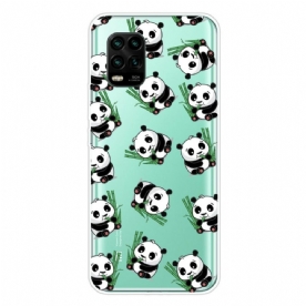 Hoesje voor Xiaomi Mi 10 Lite Kleine Panda's