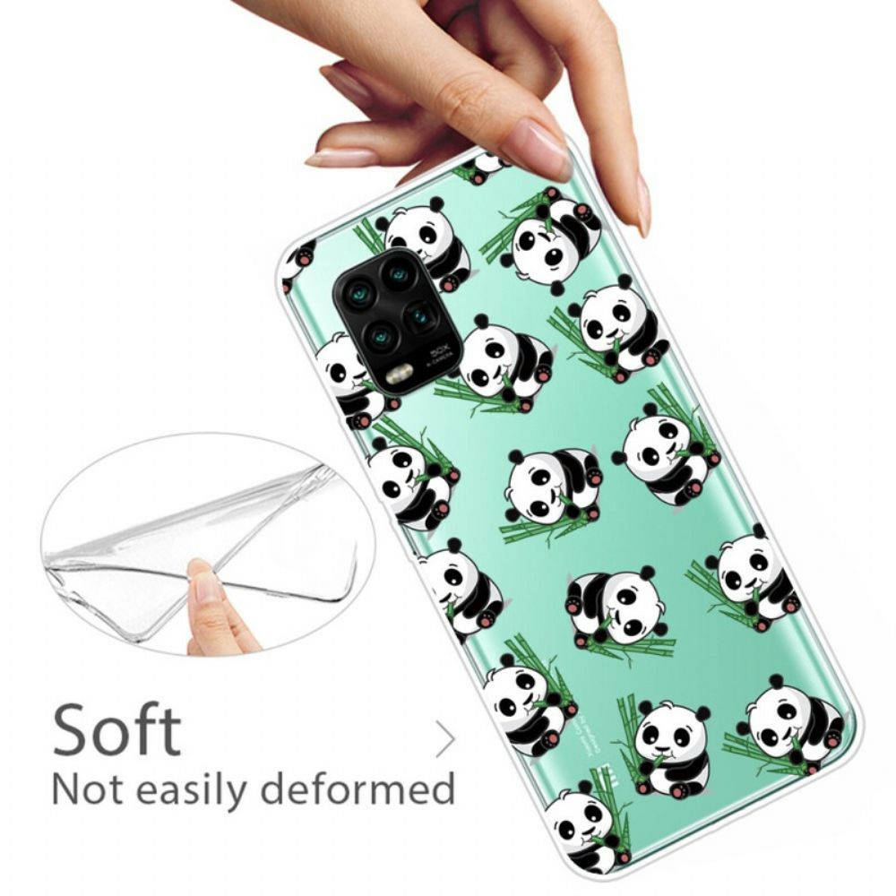 Hoesje voor Xiaomi Mi 10 Lite Kleine Panda's