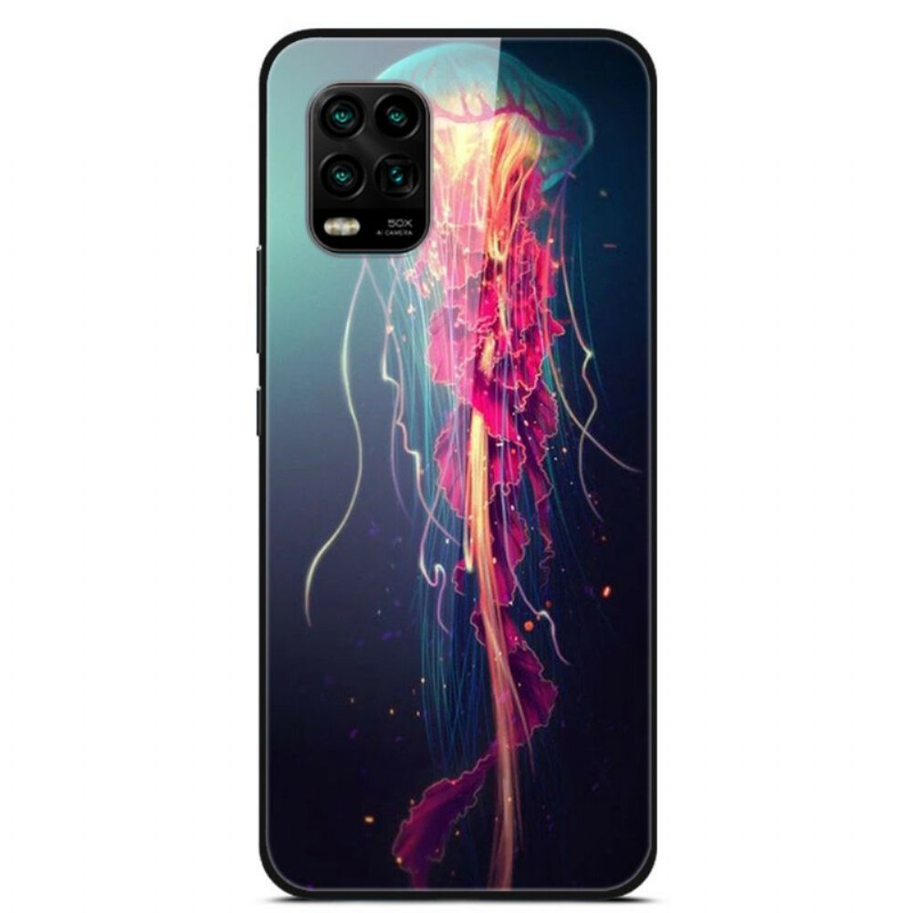 Hoesje voor Xiaomi Mi 10 Lite Octopus Van Gehard Glas