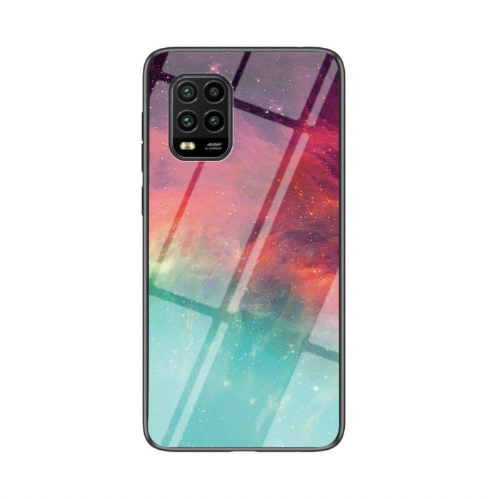 Hoesje voor Xiaomi Mi 10 Lite Premium Kleuren Gehard Glas