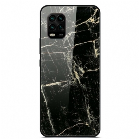 Hoesje voor Xiaomi Mi 10 Lite Supreme Marmer Gehard Glas