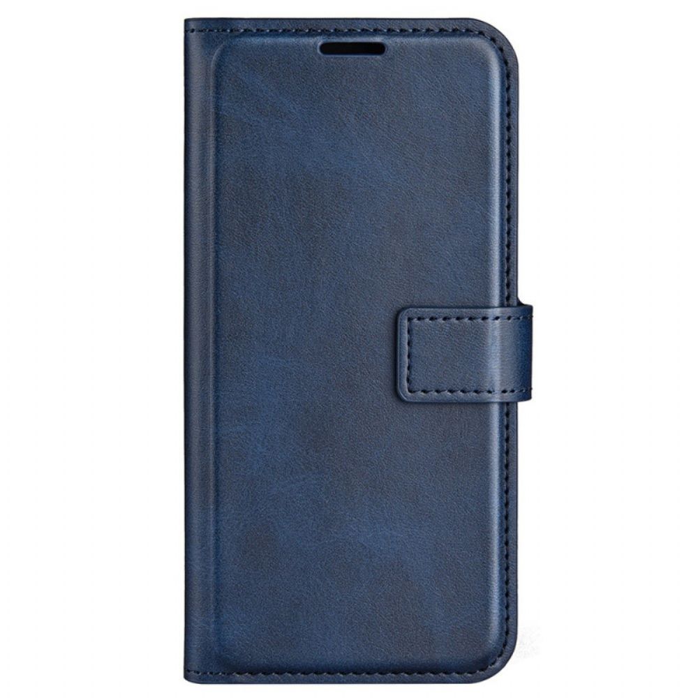 Folio-hoesje voor iPhone 14 Plus Extreem Slank Leereffect