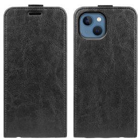 Folio-hoesje voor iPhone 14 Plus Flip Case Retro Verticale Klep