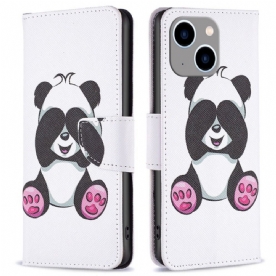 Folio-hoesje voor iPhone 14 Plus Pandaplezier