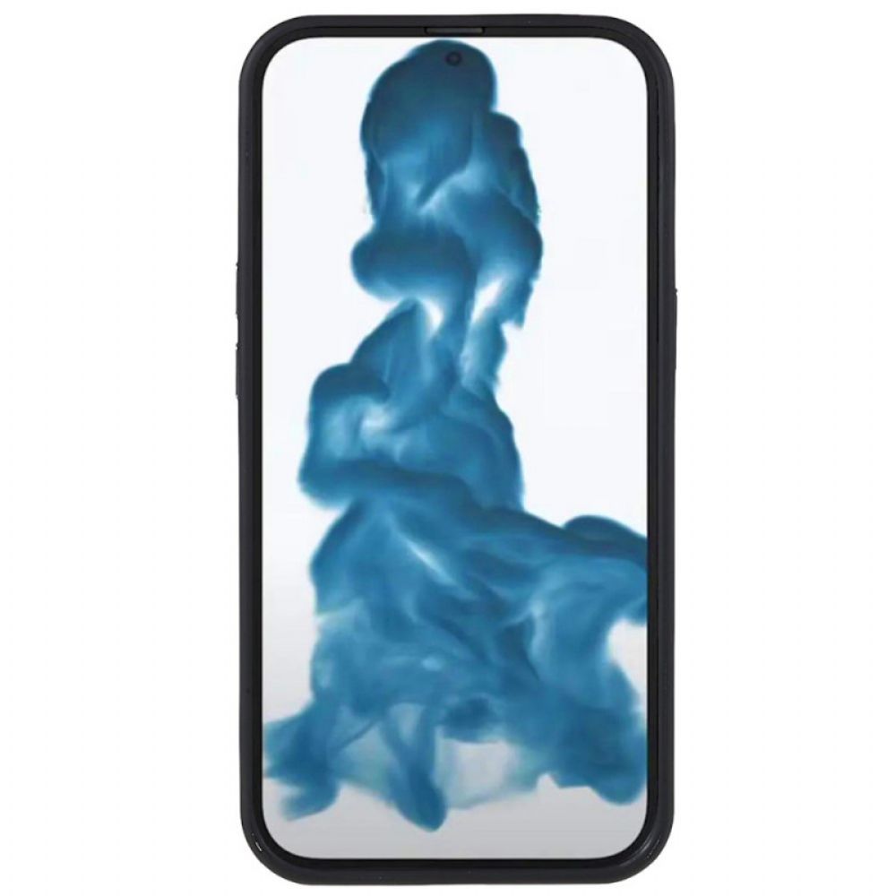 Hoesje voor iPhone 14 Plus Acryl Siliconen Randen