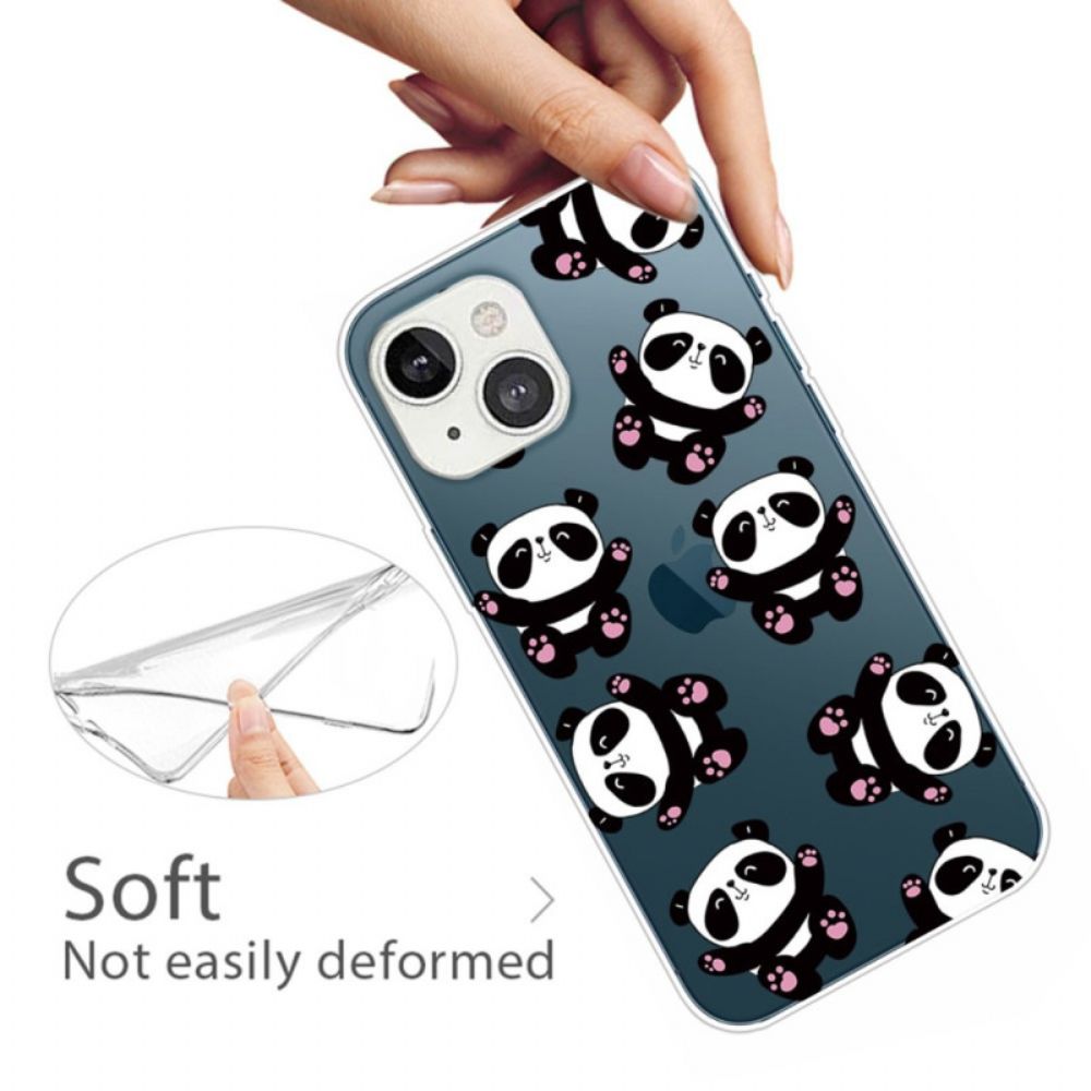 Hoesje voor iPhone 14 Plus Kleine Panda's