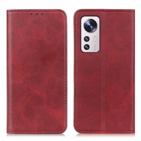 Bescherming Hoesje voor Xiaomi 12 / 12X Folio-hoesje Elegantie Splitleer