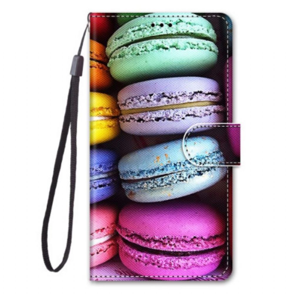 Folio-hoesje voor Xiaomi 12 / 12X Macarons