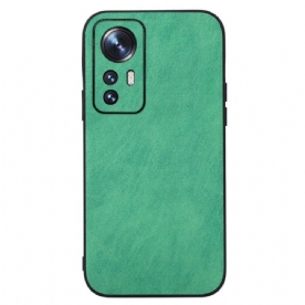 Hoesje voor Xiaomi 12 / 12X Elegantie Leereffect