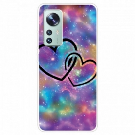 Hoesje voor Xiaomi 12 / 12X Geketende Harten