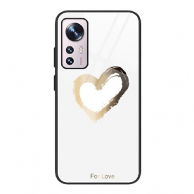 Hoesje voor Xiaomi 12 / 12X Hart Van Gehard Glas