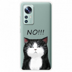 Hoesje voor Xiaomi 12 / 12X De Kat Die Nee Zegt