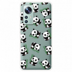 Hoesje voor Xiaomi 12 / 12X Kleine Panda's