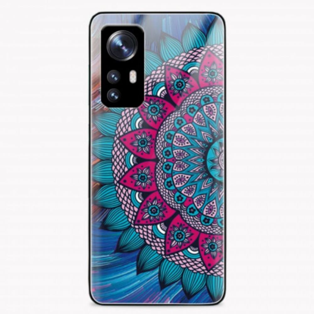 Hoesje voor Xiaomi 12 / 12X Mandala Gehard Glas