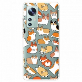 Hoesje voor Xiaomi 12 / 12X Meerdere Honden