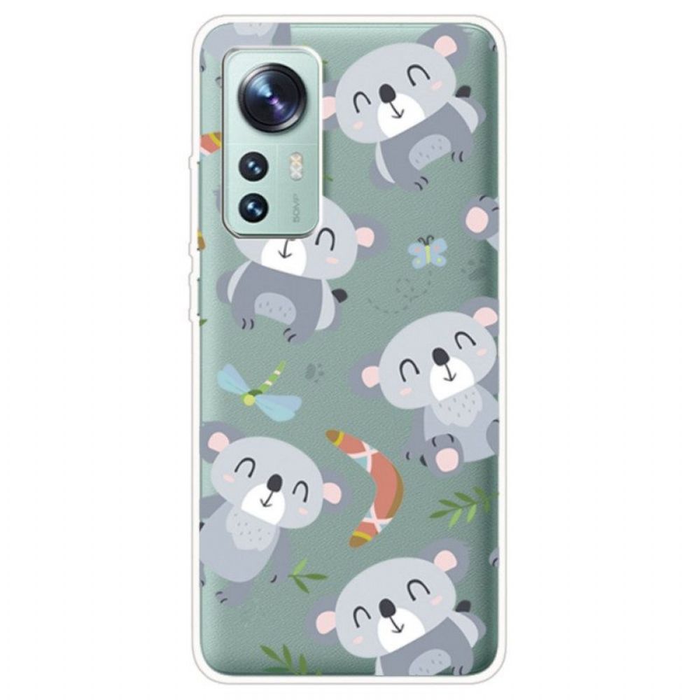 Hoesje voor Xiaomi 12 / 12X Stelletje Panda's