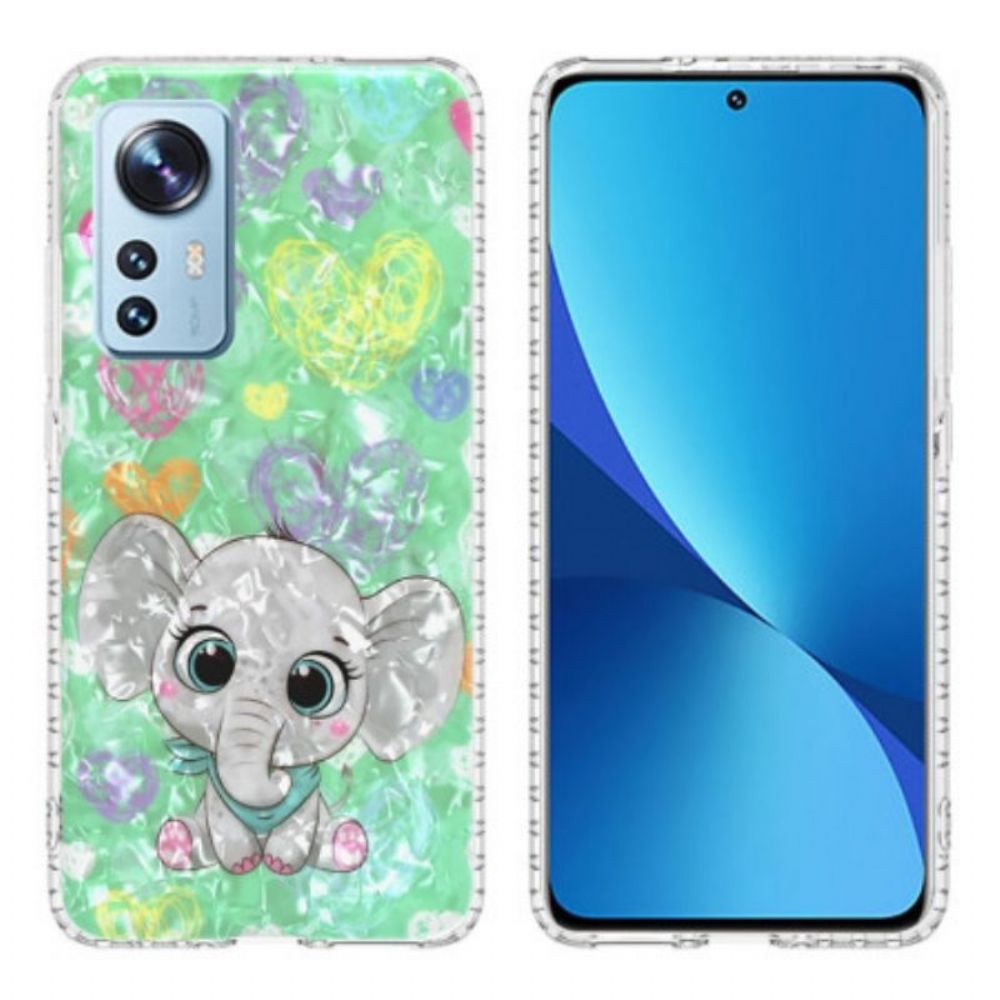 Hoesje voor Xiaomi 12 / 12X Stijlvolle Olifant