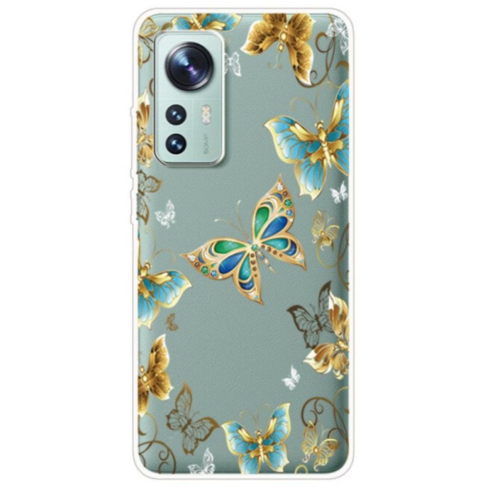 Hoesje voor Xiaomi 12 / 12X Vlucht Van Vlinders