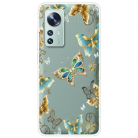 Hoesje voor Xiaomi 12 / 12X Vlucht Van Vlinders