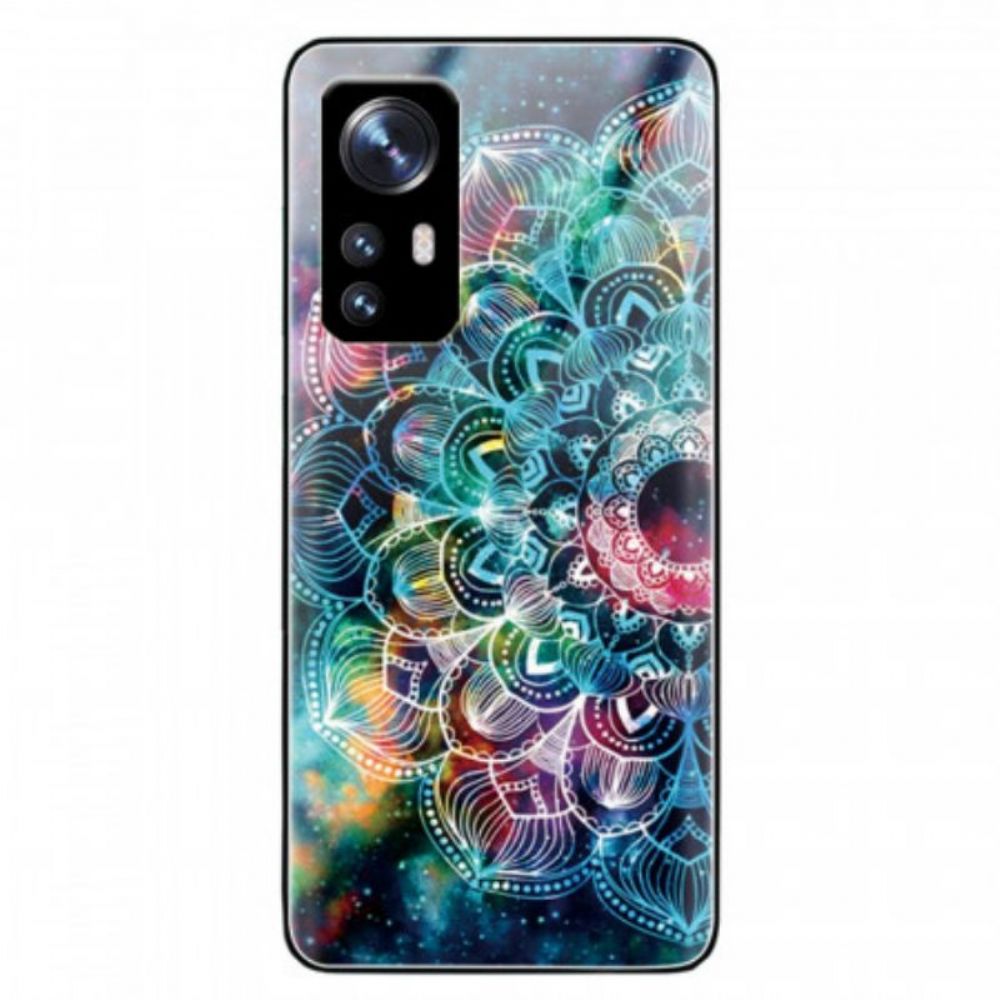 Telefoonhoesje voor Xiaomi 12 / 12X Mandala Gehard Glas