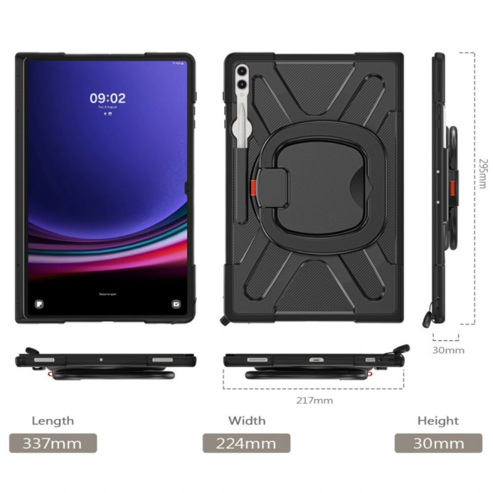 Case Hoesje Samsung Galaxy Tab S9 Ultra Telefoonhoesje Steun En Handgreep