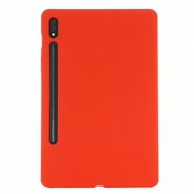 Case Hoesje Samsung Galaxy Tab S9 Ultra Telefoonhoesje Vloeibare Siliconen