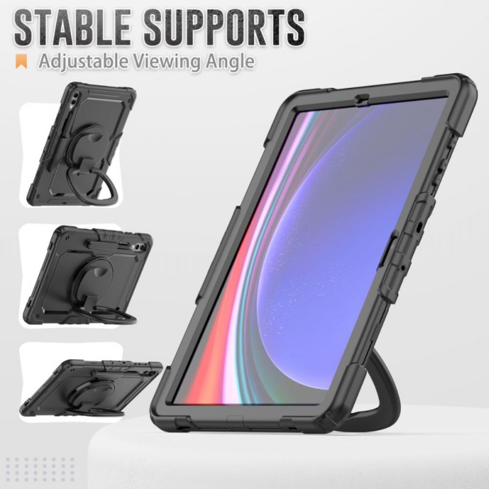 Cover Samsung Galaxy Tab S9 Ultra Premium Bescherming Met Schouderband