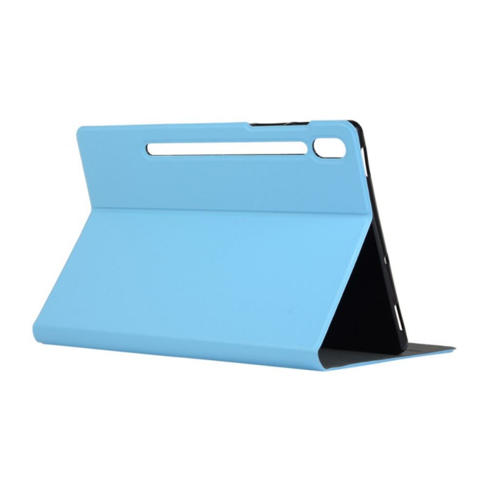 Cover Voor Samsung Galaxy Tab S9 Ultra Ledereffect