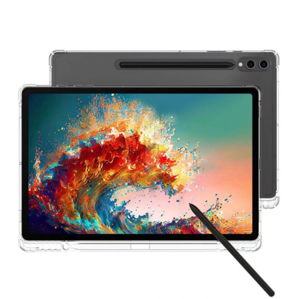 Hoesje Samsung Galaxy Tab S9 Ultra Transparante Stylushouder