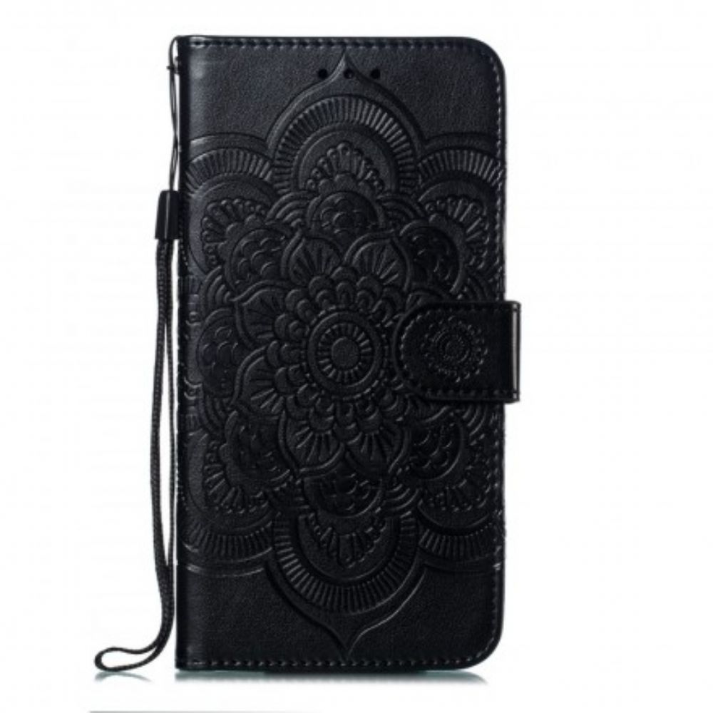 Flip Case voor Huawei Y7 2019 Volledige Mandala