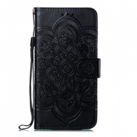 Flip Case voor Huawei Y7 2019 Volledige Mandala